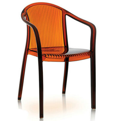 best price italian design outdoor garden clear transparent acrylic pc dining modern plastic chair