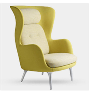 Cheap Modern Leisure Chair Cloth Seat Living Room Chair
