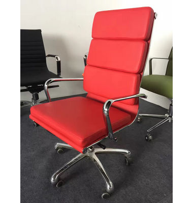 Modern red eames office chair/reclining red office chair/ergonomic red eames mesh chair