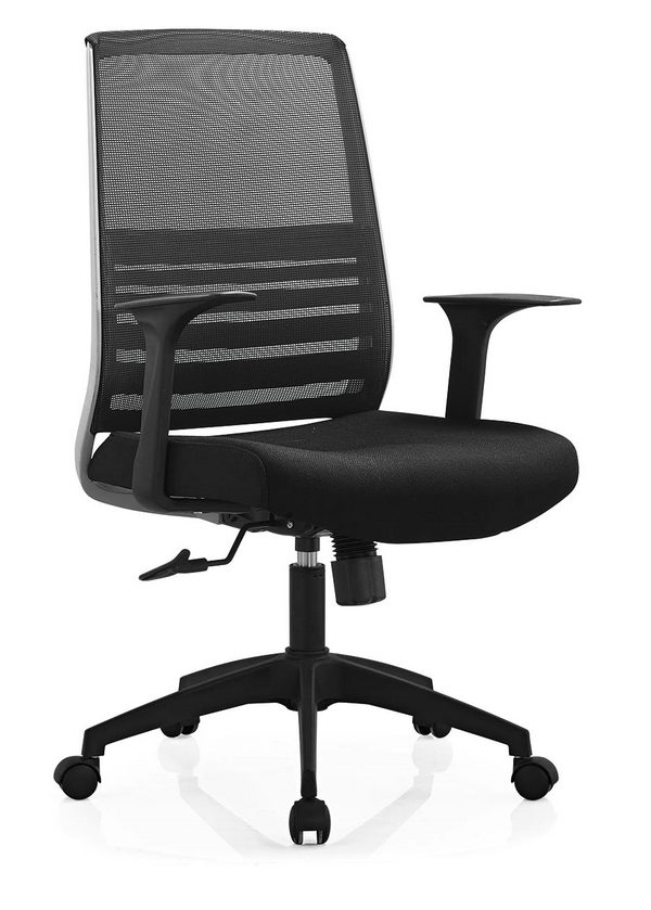 American Most Popular Mesh Backrest Home Task Office Desk Chair with Aluminum Legs and PP Armrest