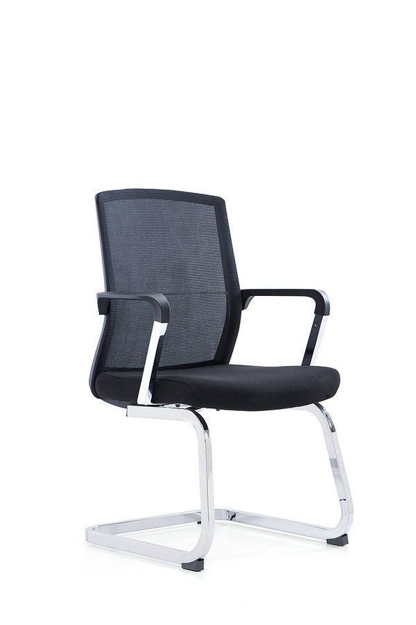 Best popular leather office chairs meeting chair with no wheels