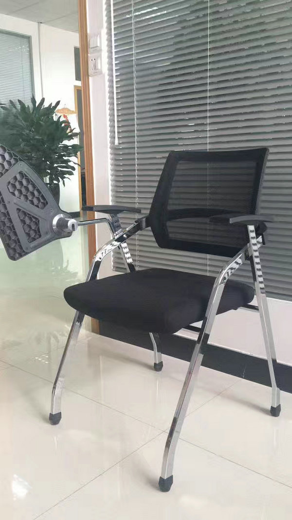 Foshan Supplier Foldable Office Training Chair With Tablet Arm cheapest training office chair