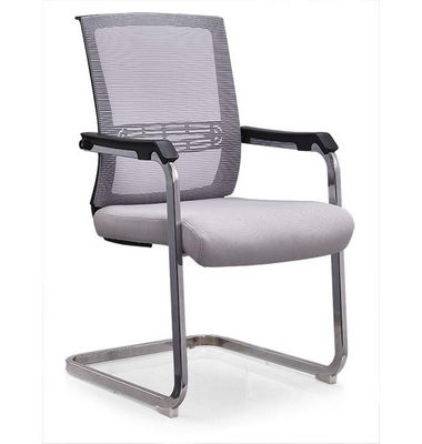 Good Quality fabric Black Conference Chair chrome Armest Chair