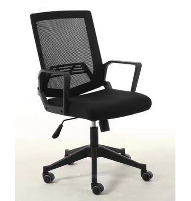 New arrival low back black computer staff mesh ergonomic office chair with low price