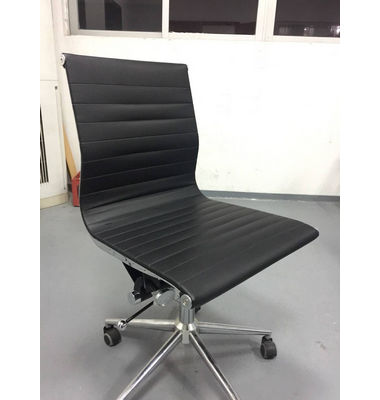 Modern High back Ergonomic Swivel Conference Black Leather Office Chair