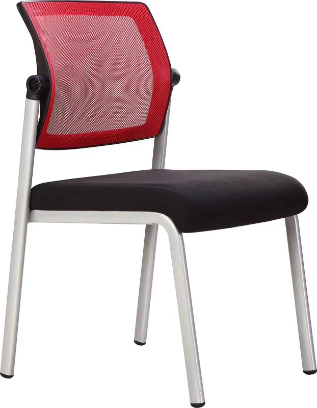 wholesale metal frame fabric student training chair conference training typing office chair