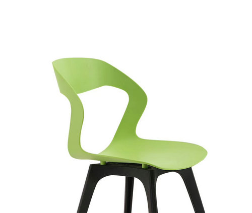 Plastic chair Scandinavian forest leisure chair for living room