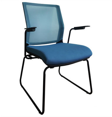 Meeting Hall Chair Armless Office Visitor Chair Modern Stacking Chairs for Conference Room Used