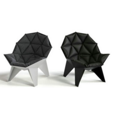 Upholstered Fabric Fiberglass Frame Living Room Italian Designer Modern Q1 Lounge Chair