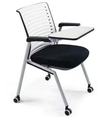 Multi-functional Removable Conference office training chair with Wheels with Writing Board