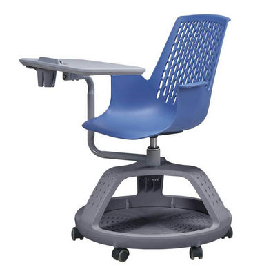 360 swivel sketching chair interactive school plastic node chair school student chair with writing pad