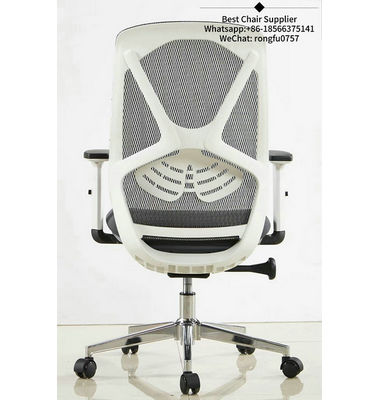 high quality upholstered staff medium back fabric office chair of Typist Use