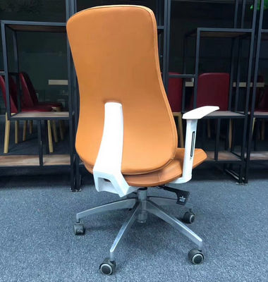 Luxury swivel fabric office chair yellow leather executive ergonomic chair mobile executive office chairs office chair