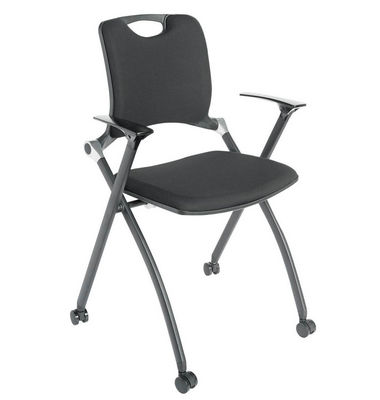 Folded fashion student training study chair with writing tablet